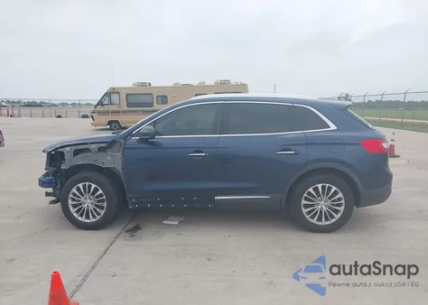 2017 Lincoln Mkx Select z USA, uszkodzony, nr VIN 2LMPJ6KR5HBL50177